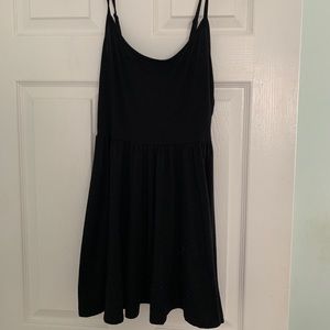 FOREVER 21 Classic black skater dress